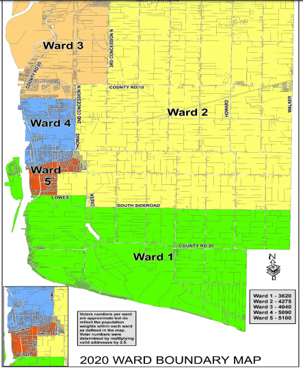 ward map